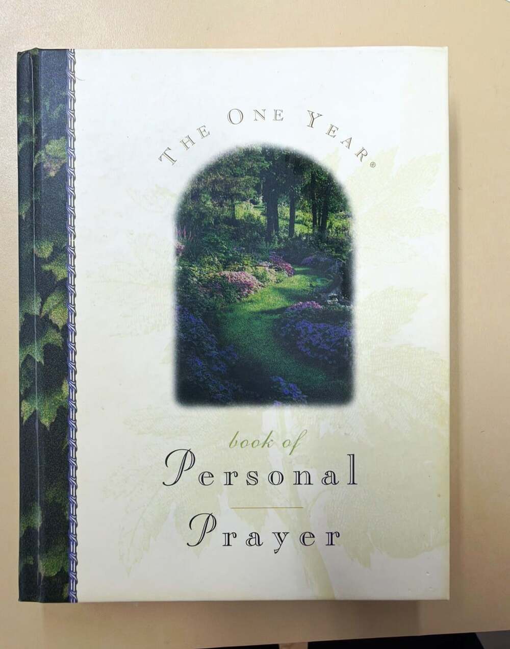 The One Year Book of Personal Prayer Hardcover Daily Christian Devotional